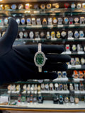 Cartier baignoire vintage watch for girls green dial
