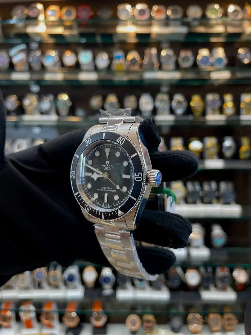 Tudor black bay now in master piece