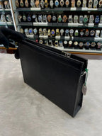 Prada black re-nylon & saffiano shoulder bag