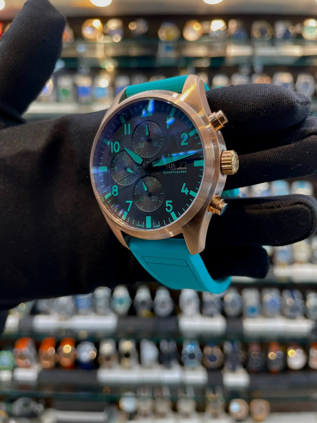 IWC pilots le petit prince watch chronograph 41 edition in master piece
