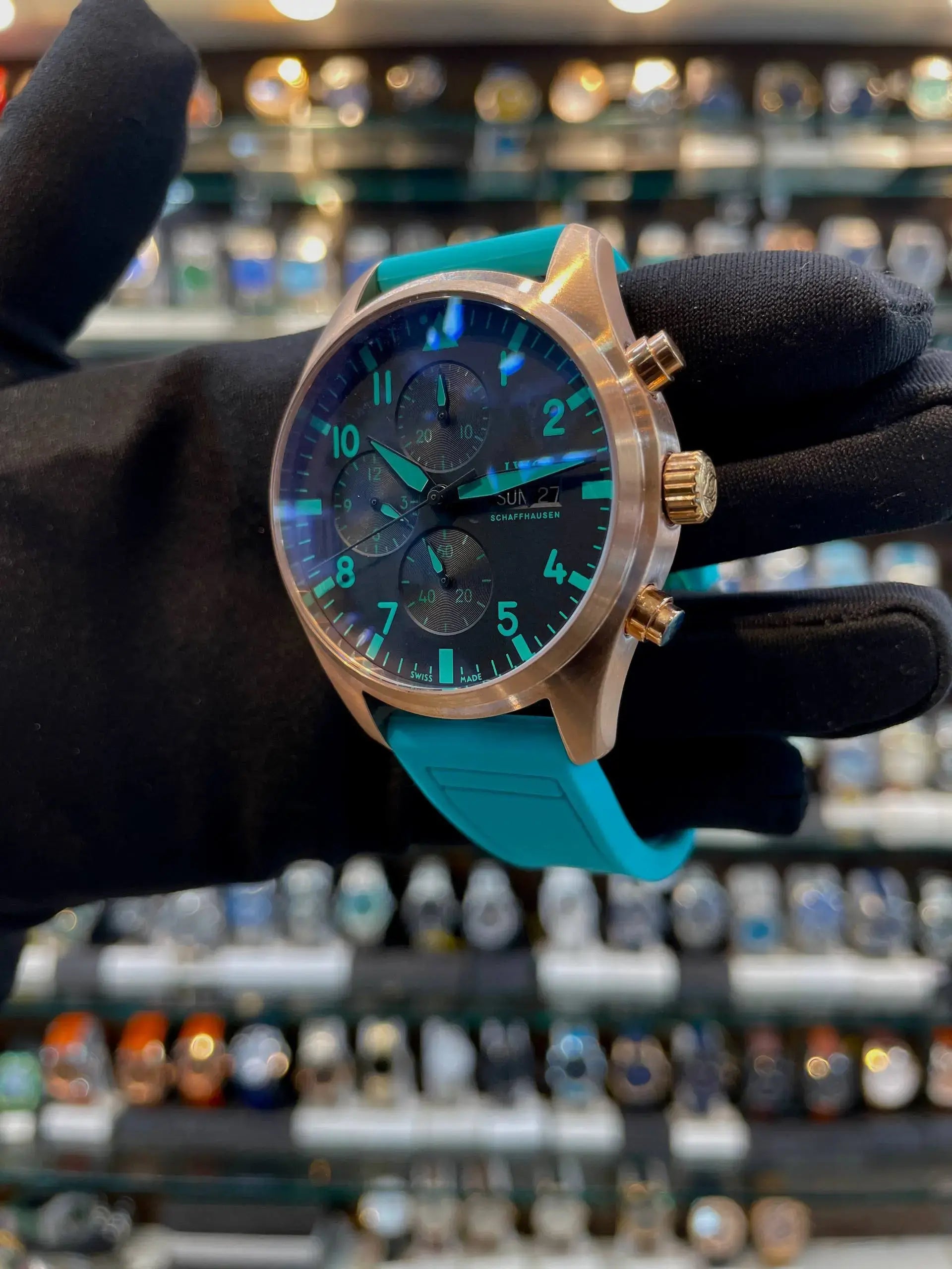 IWC pilots le petit prince watch chronograph 41 edition in master piece