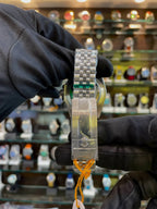 Rolex gmt master 2 in master piece grey texture dial