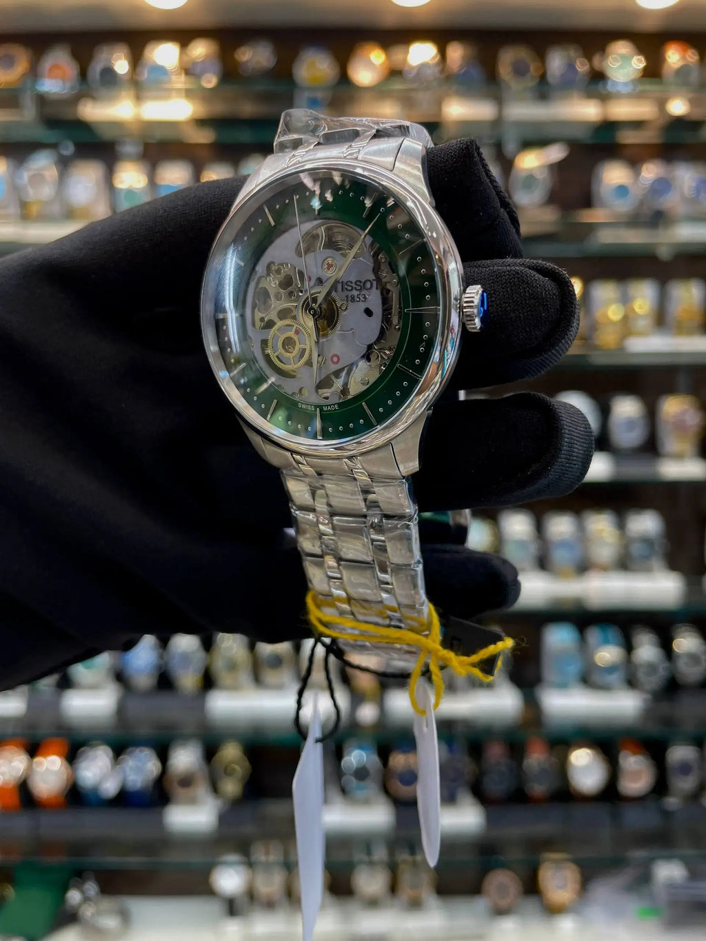Tissot chemin des tourelles skeleton in master piece