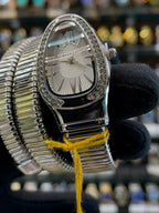Bvlgari snake bracelet watch