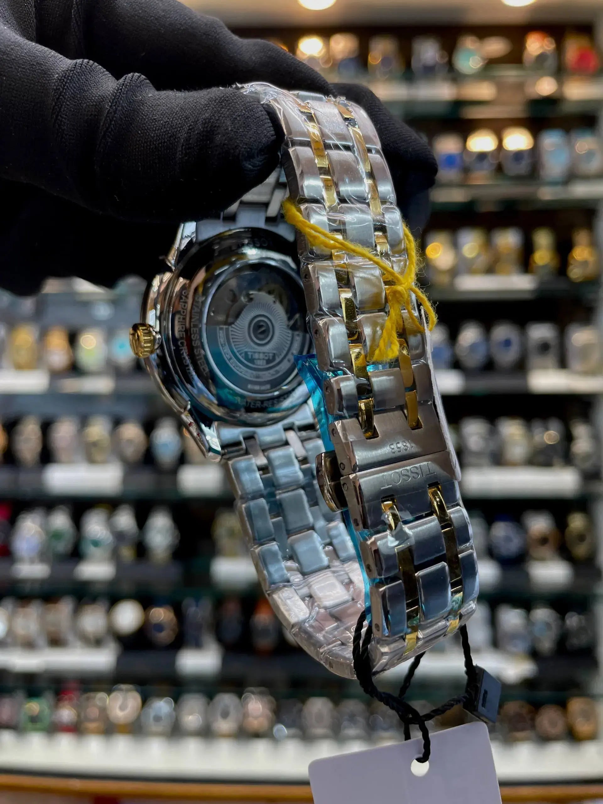 Tissot chemin des tourelles powermatic now in master piece chain