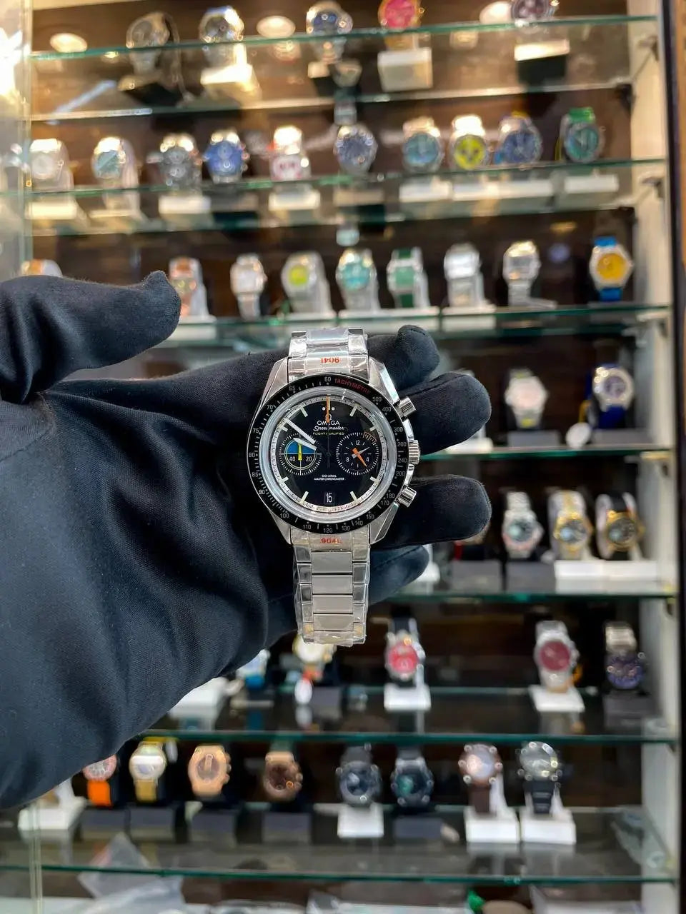 Omega speedmaster pilot flight