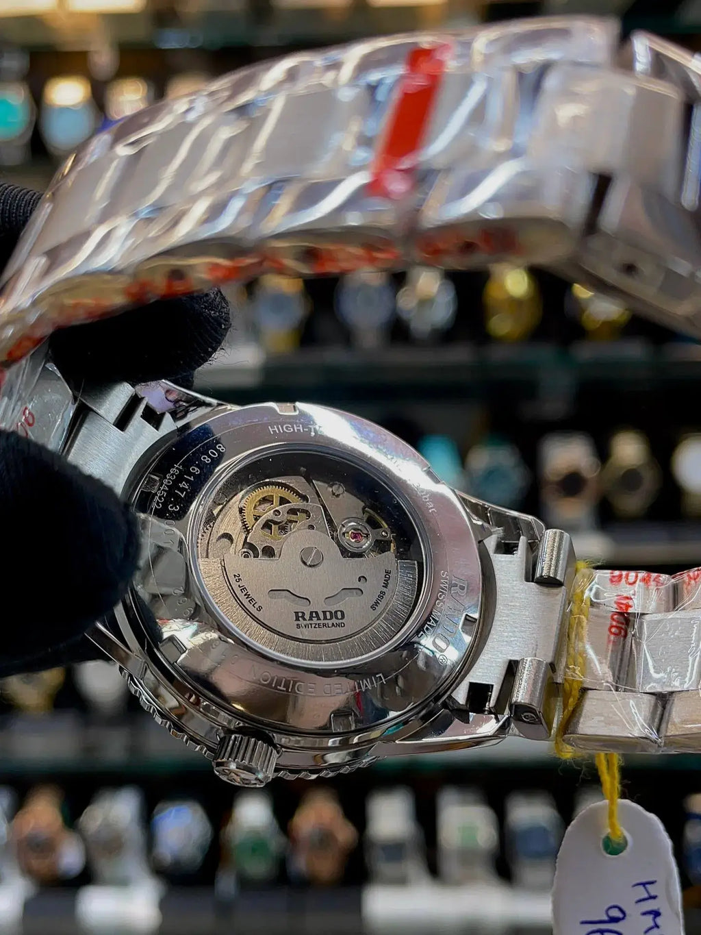 Rado captain-cook now transparent in master