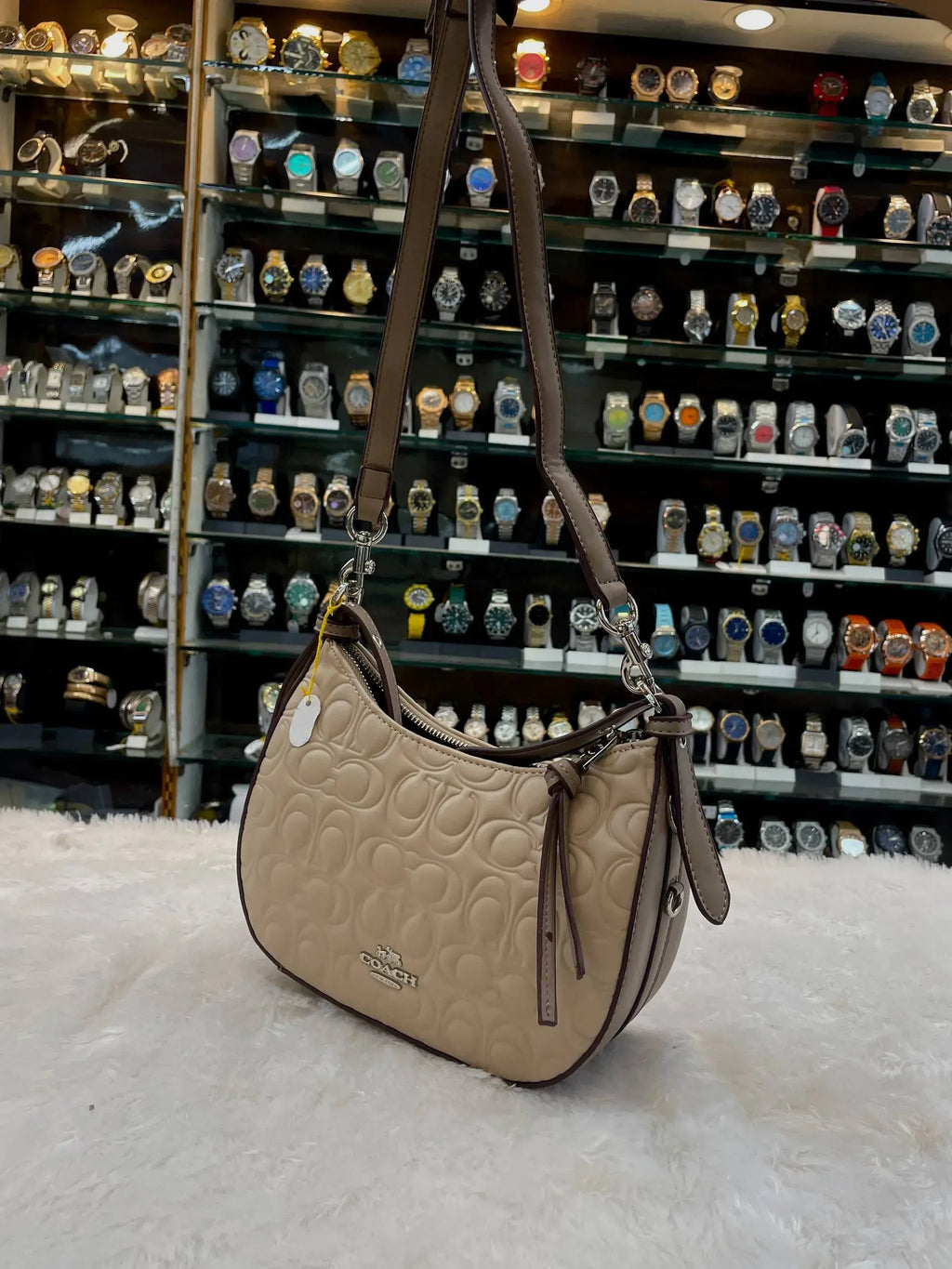 Coach laurel shoulder bag in master piece