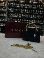 Gucci new canvas charisma calfskin crystal in master piece