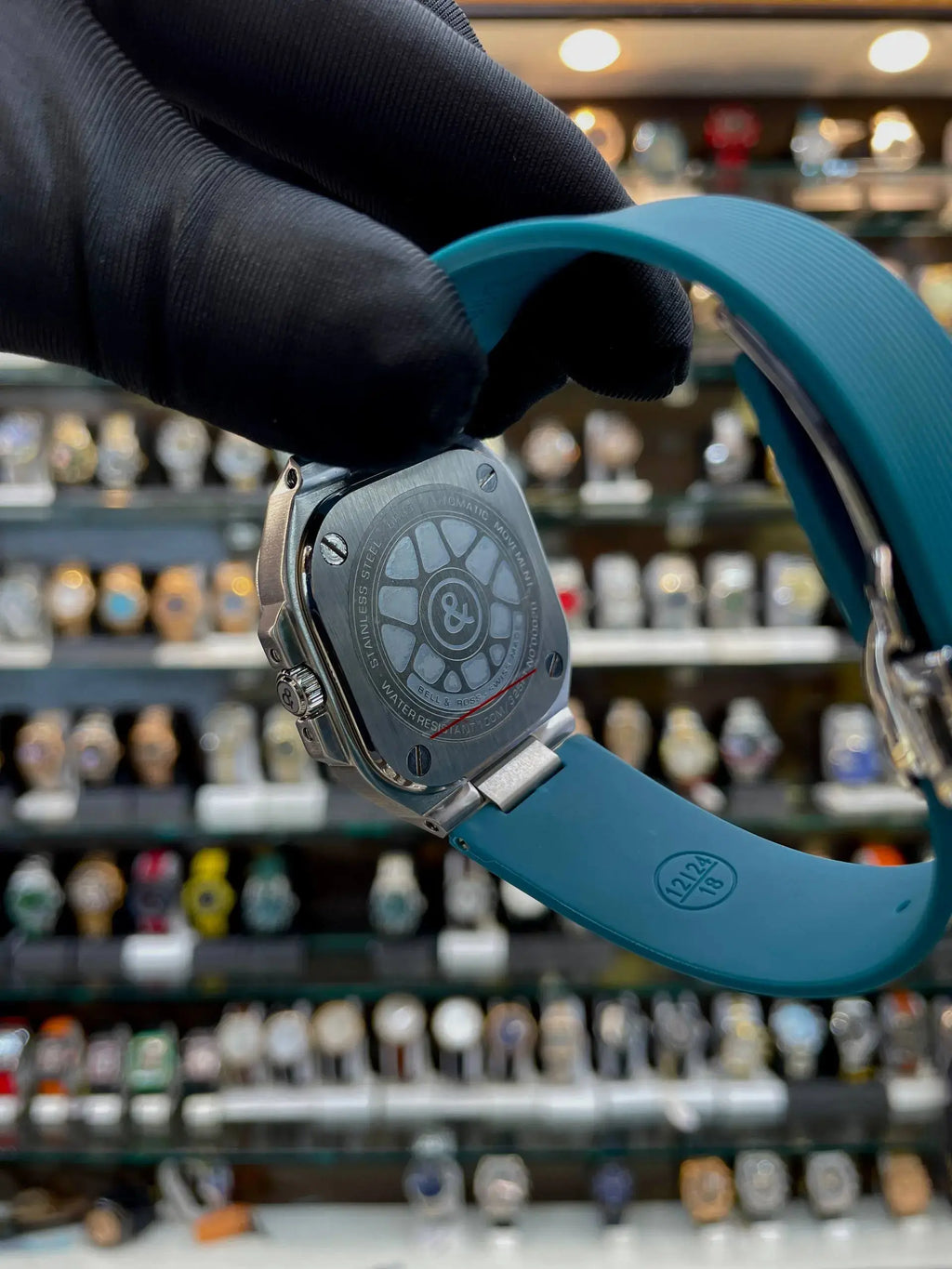 Bell & ross br 05 GMT Sky blue 41 MM in master piece