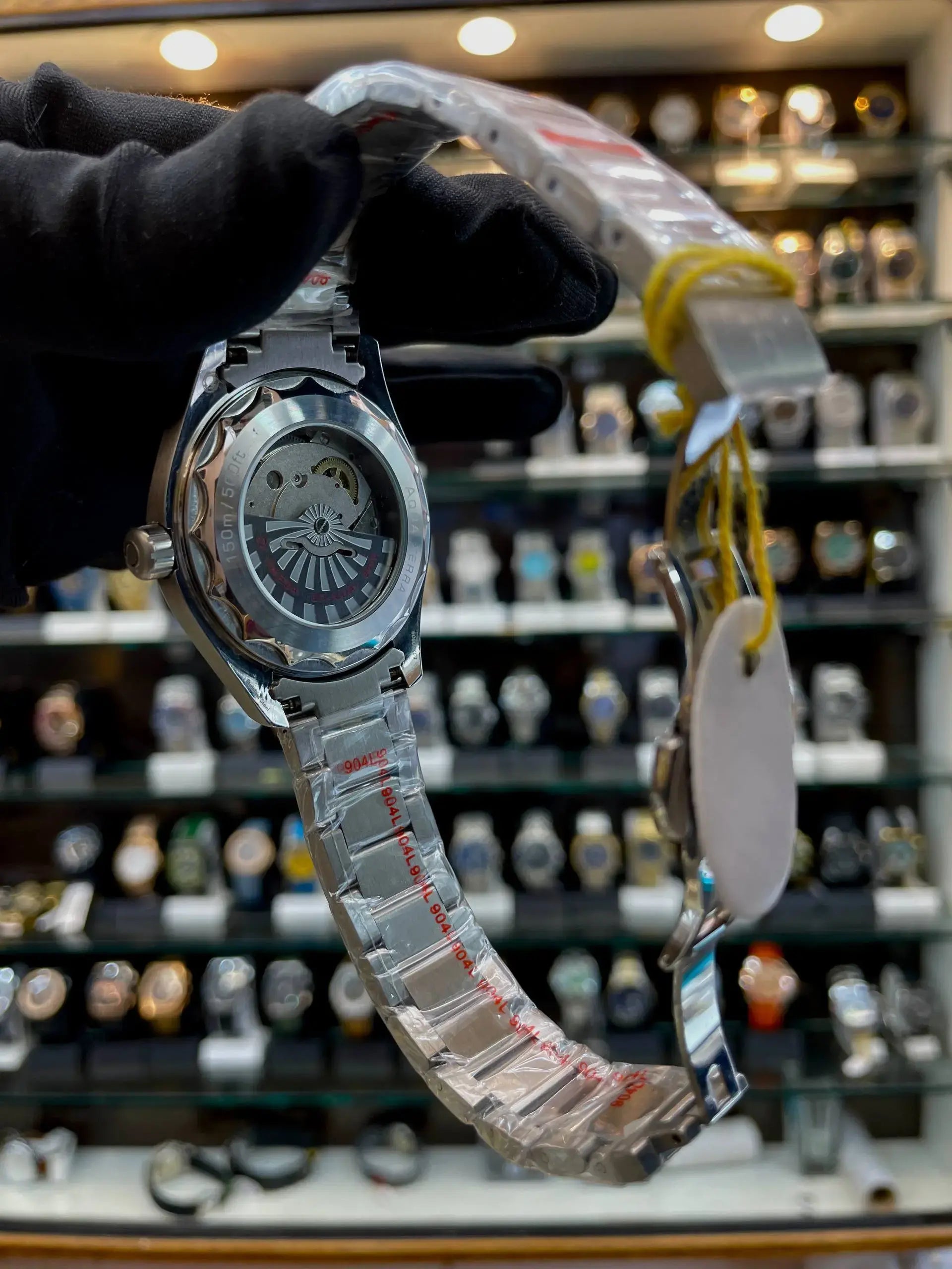 Omega seamaster aqua terra co-axinal master chronometer in master piece white