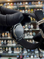 Gshock gm-2100c-5a now in cloth strap chrono working for mens
