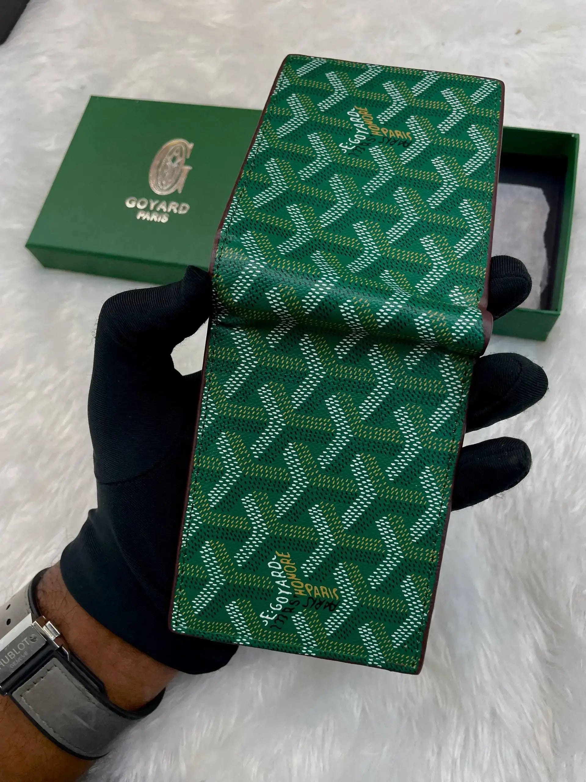 Goyard wallet for mens master piece