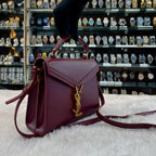 Yes saint laurent YSL mini Cassandra top handle bag in master piece