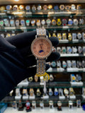 Fossil day/night indicator watch for girls