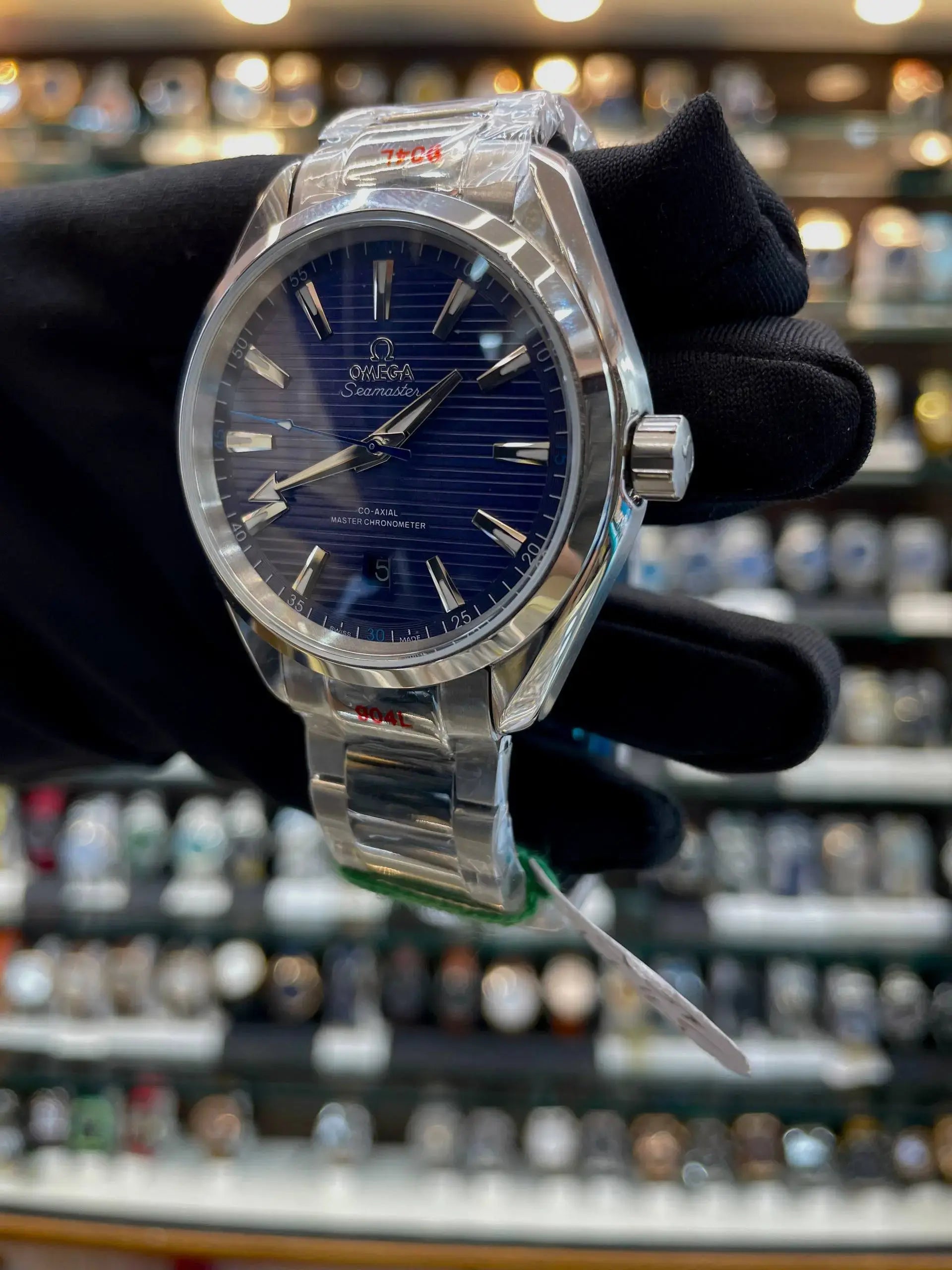 Omega seamaster aqua terra co-axinal master chronometer in master piece