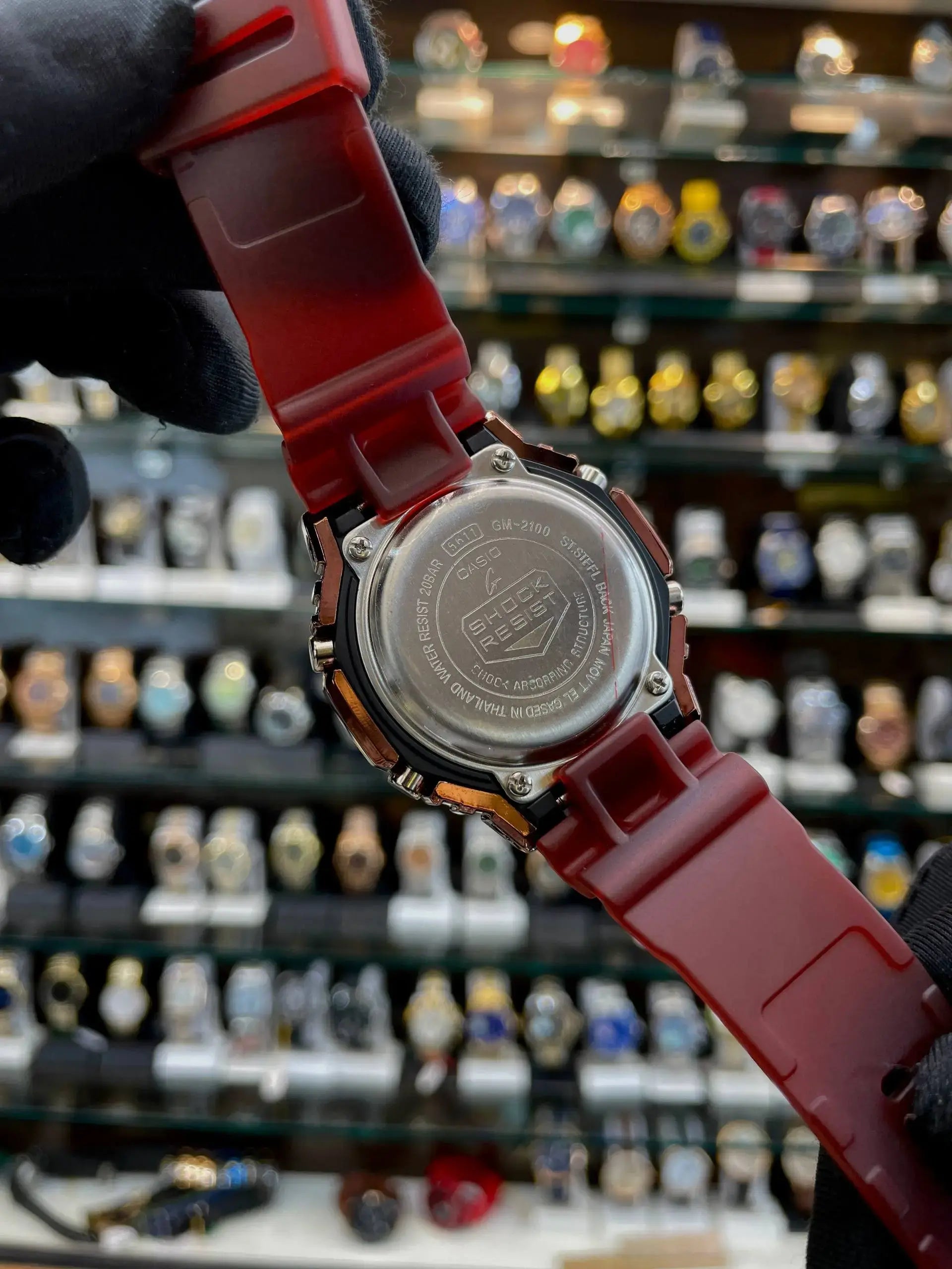 Gshock Casio gm-2100 restock in metal body chrono