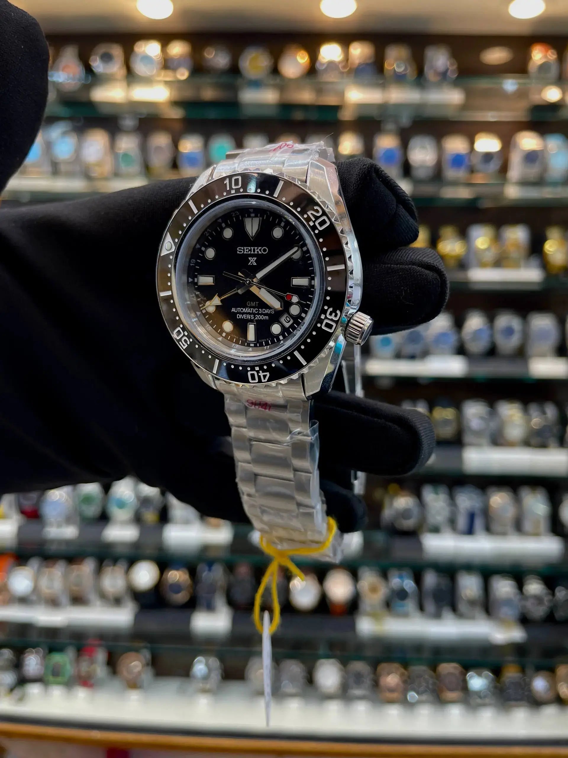 Seiko prospex dark depths gmt divers in master piece
