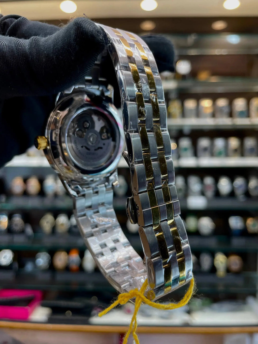 Seiko presage automatic 4r35a now in master piece dual tone