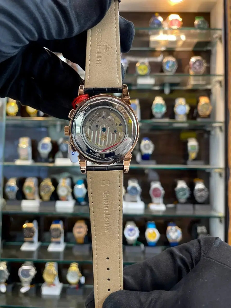 Patek philippe geneve in master piece leather