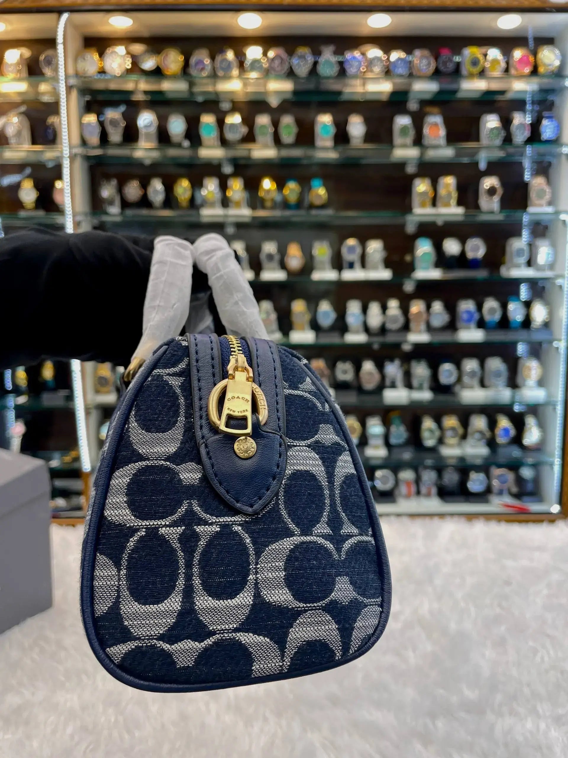 Coach mini duffle bag for girls small size bag