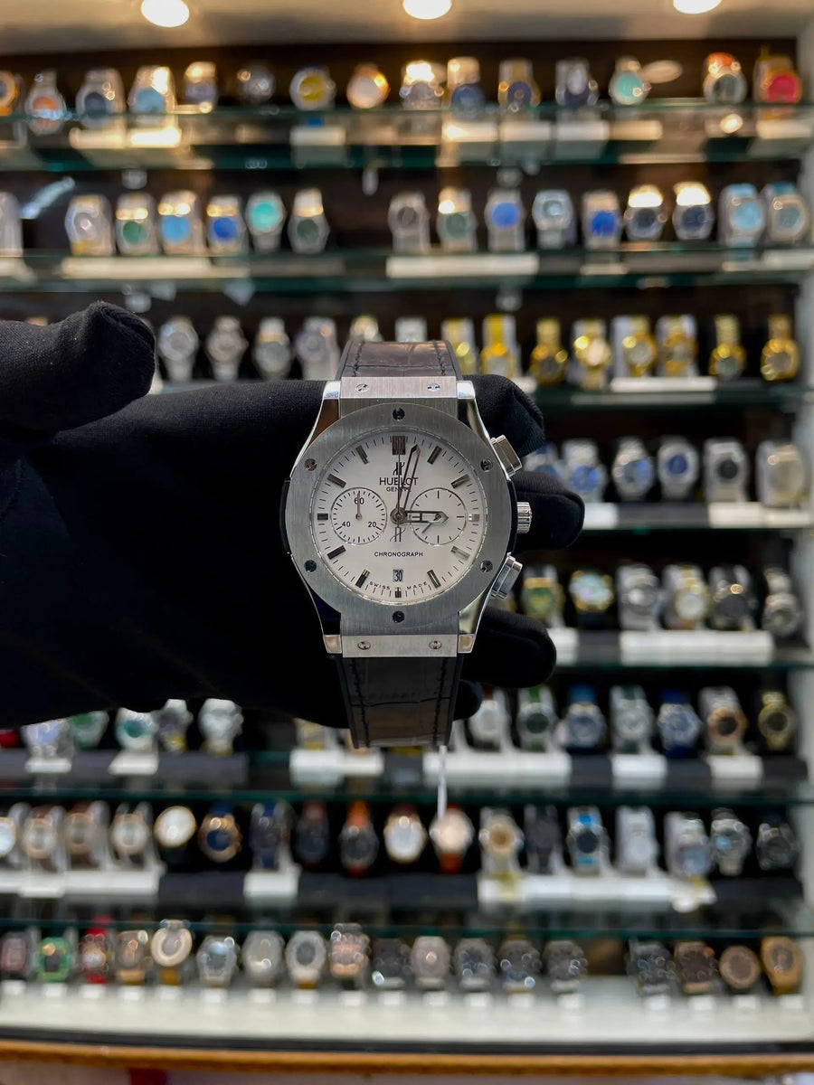 Hublot big bang metal body heavy quality for mens white dial