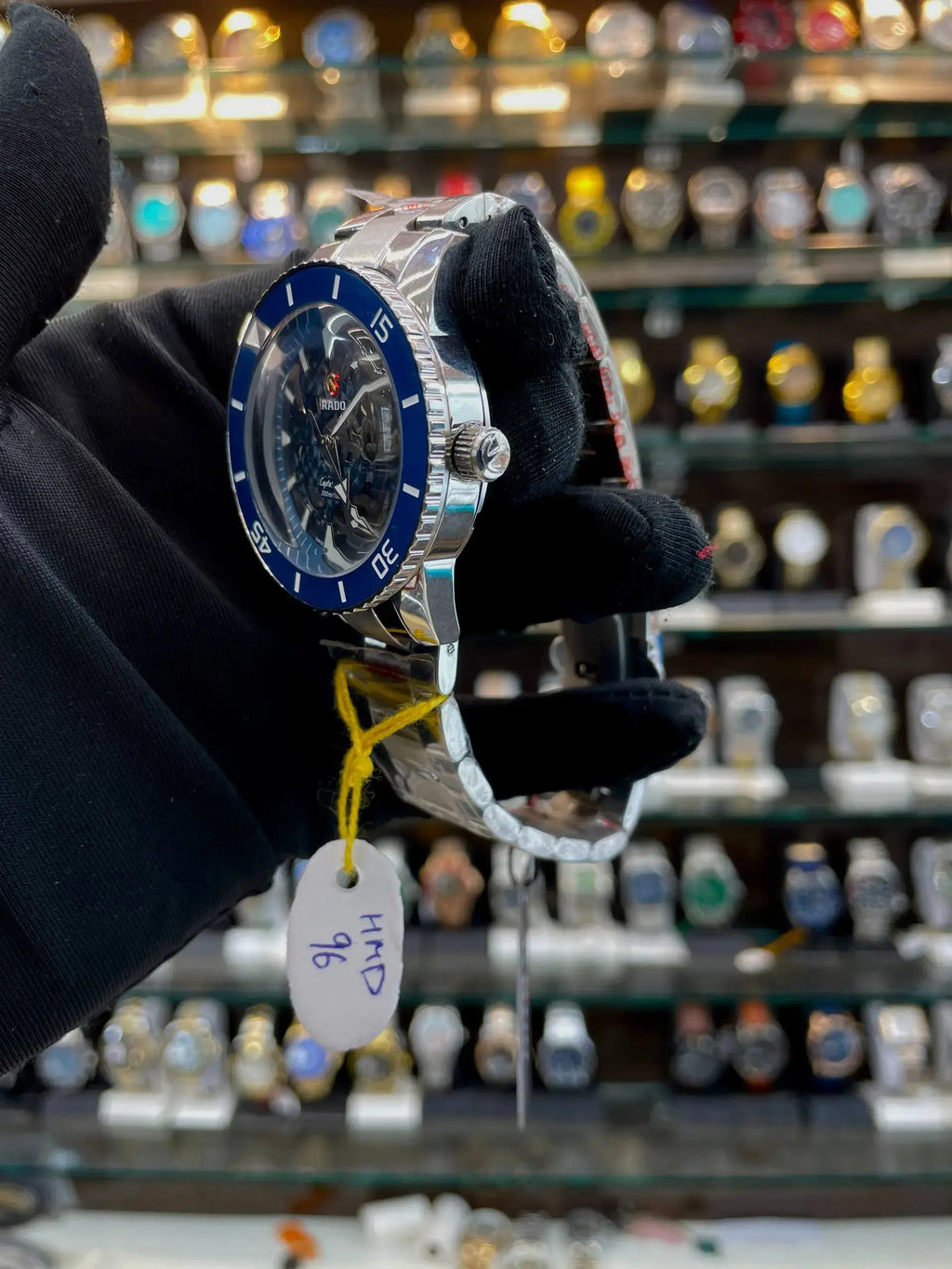 Rado captain-cook now transparent in master