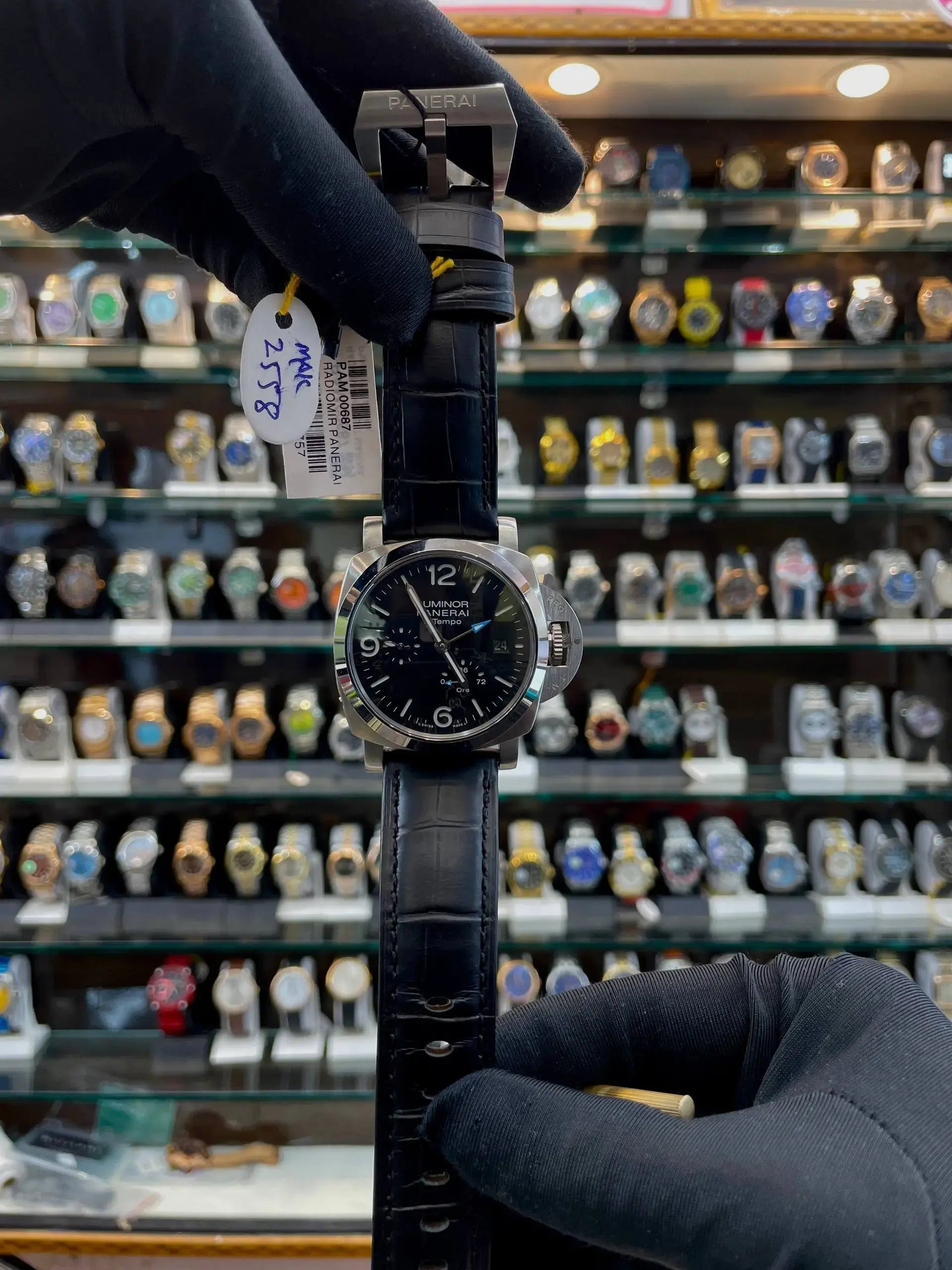 Luminor panerai bitempo now in master piece for mens