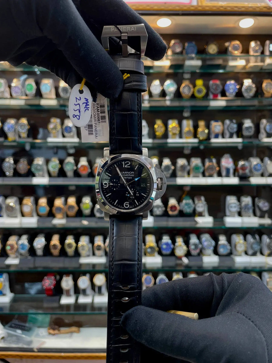 Luminor panerai bitempo now in master piece for mens