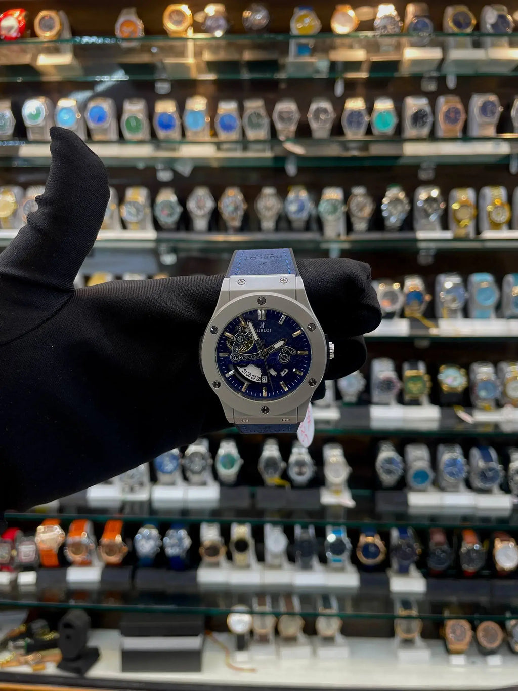 Hublot geneve big bang under budget blue