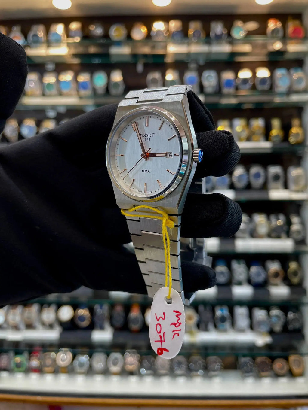Tissot prx in master piece for mens white dial