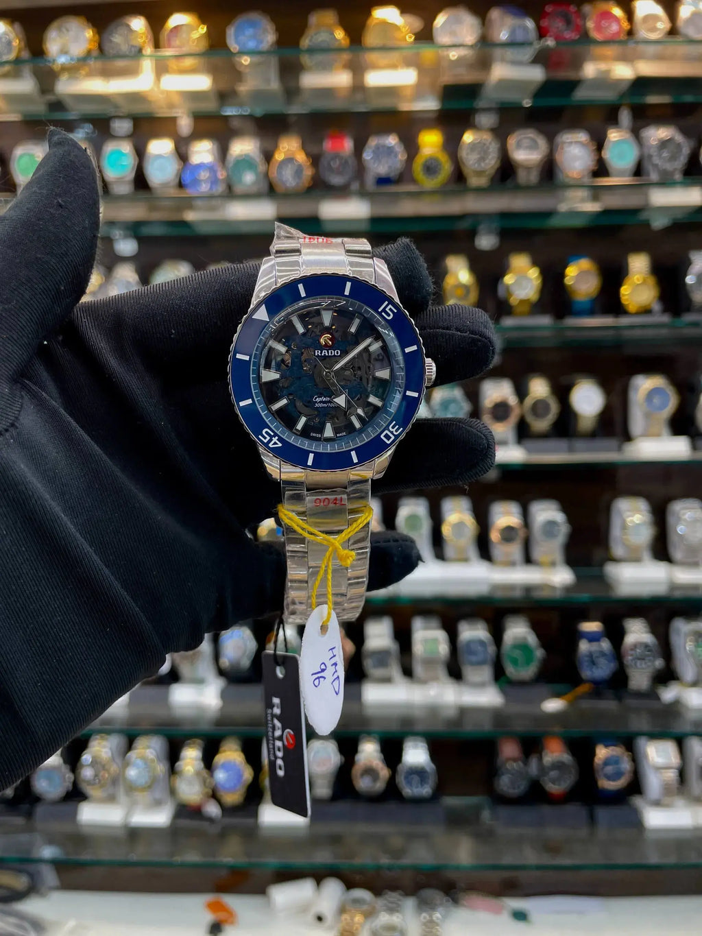 Rado captain-cook now transparent in master