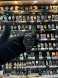 Daniel Wellington (dw) iconic chronograph (link onyx s) in master piece full black