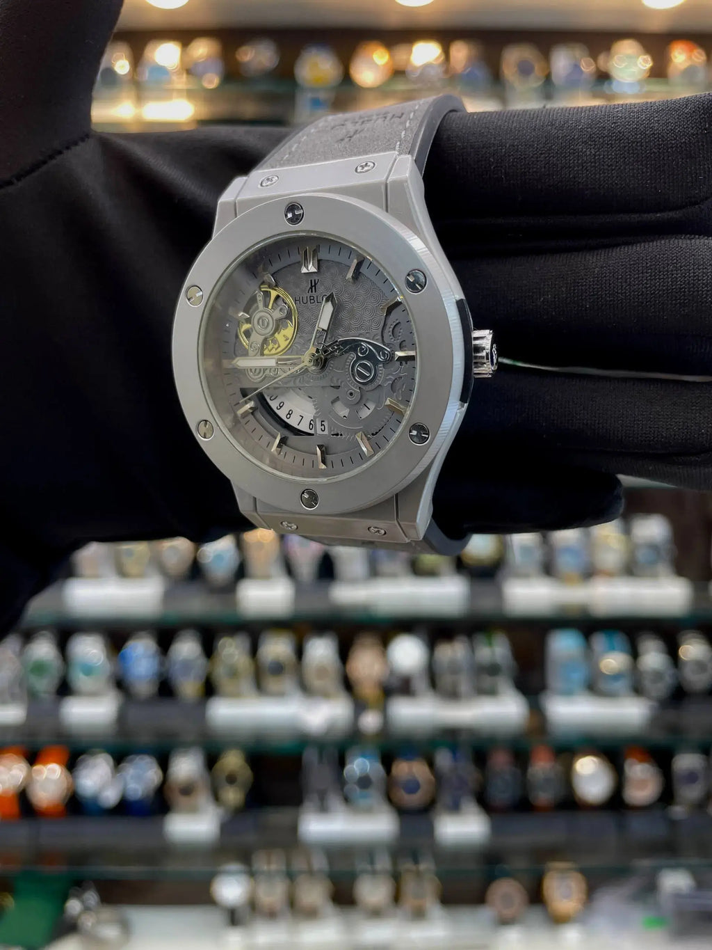 Hublot geneve big bang under budget full grey