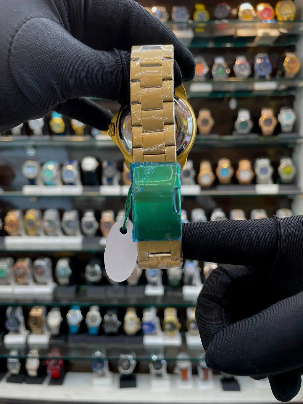Fossil big dial now in automatic gold