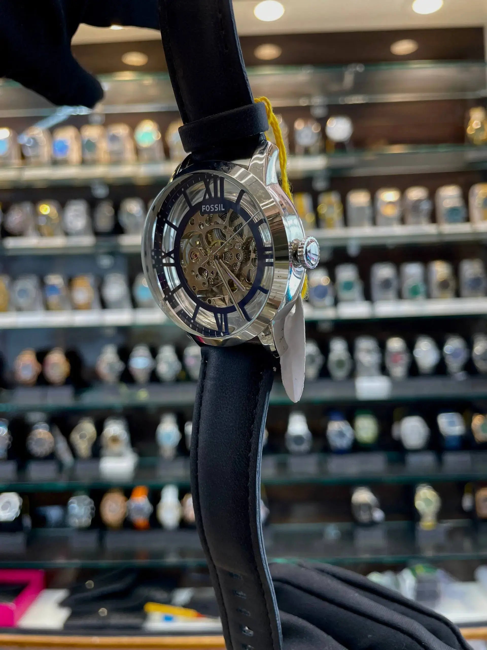 Fossil automatic now in new dial blue dial