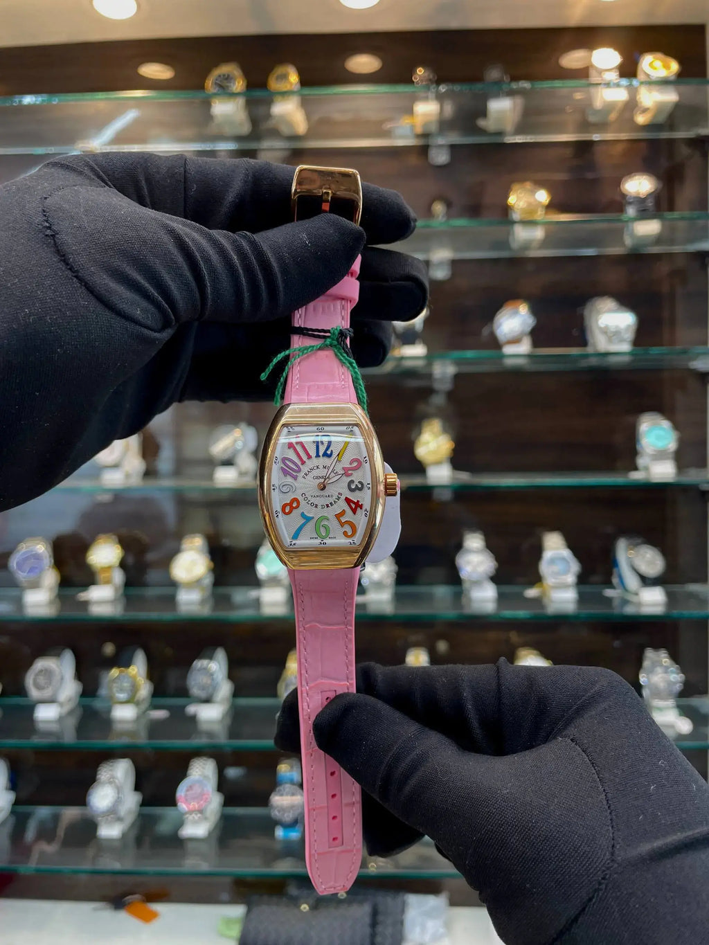 Franck muller vanguard lady color dreams in master piece