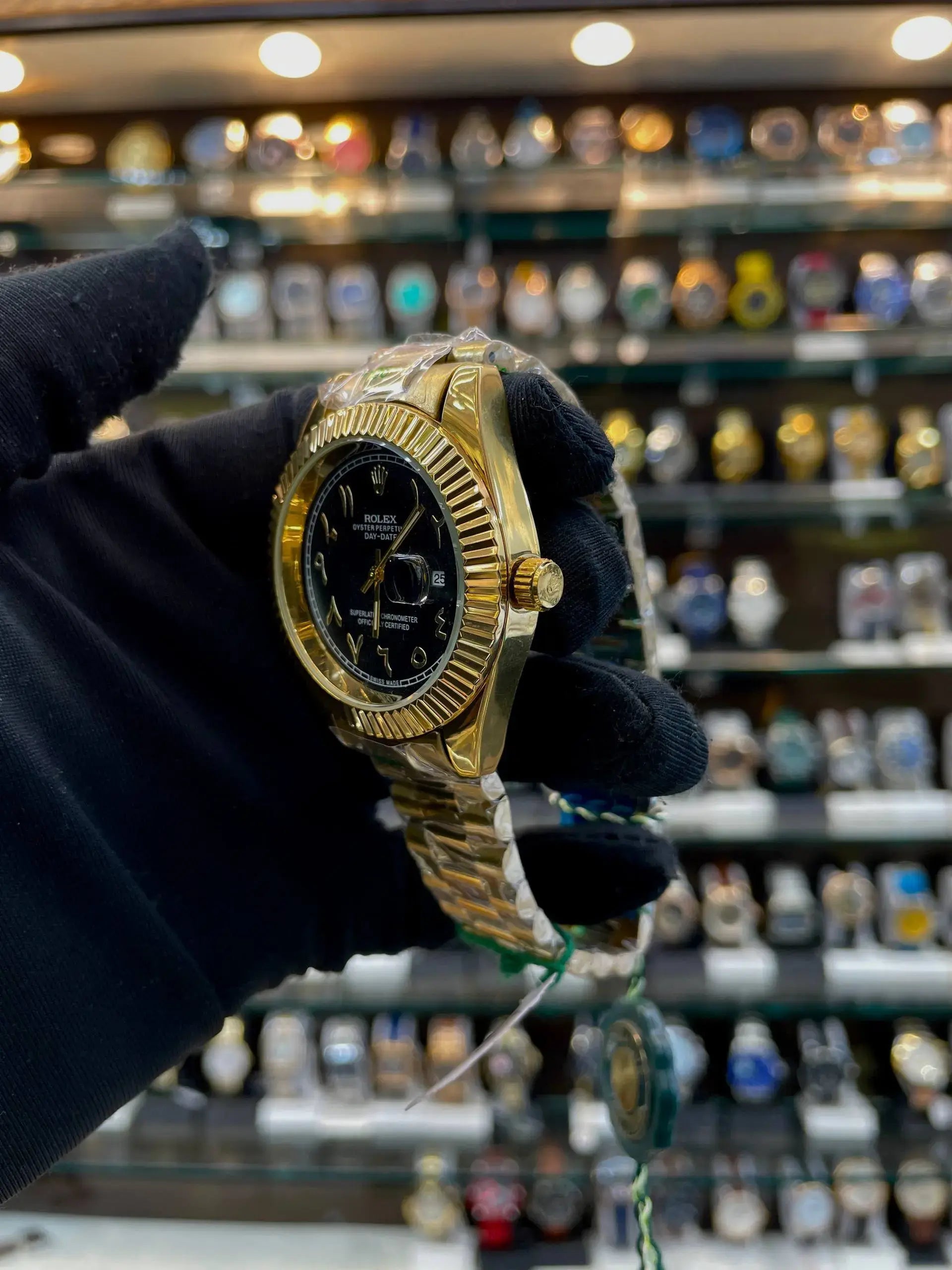 Rolex date just in arabic dial for mens