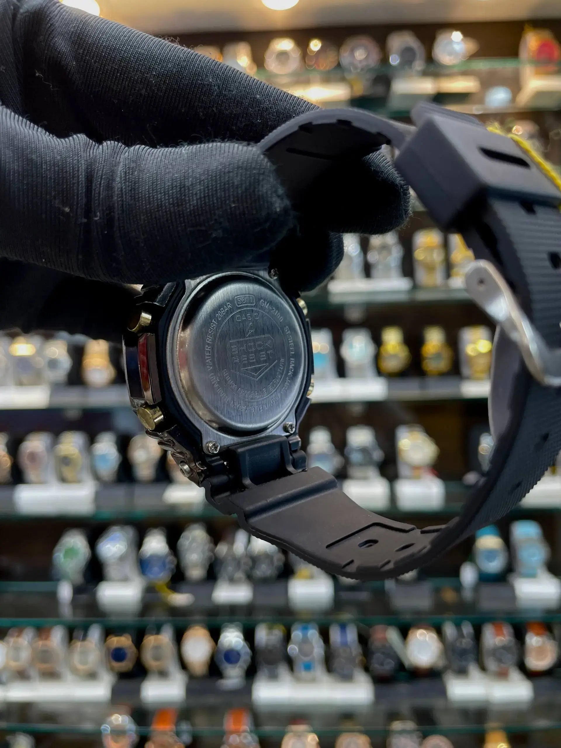 Ghock Casio gm-2100 restock in stainless body chrono