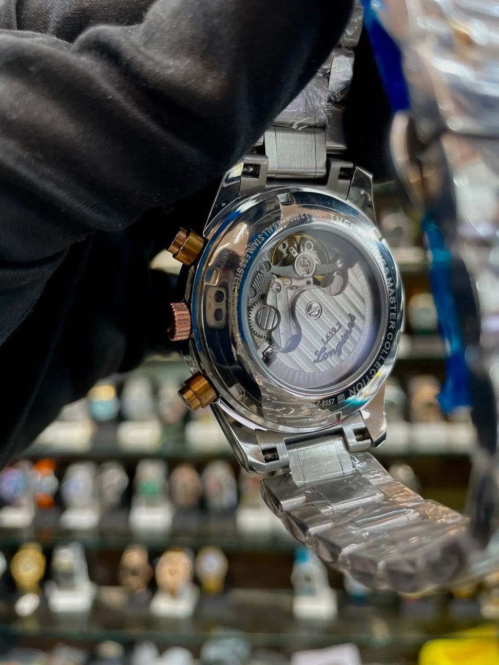 Longines master edition in chrono working