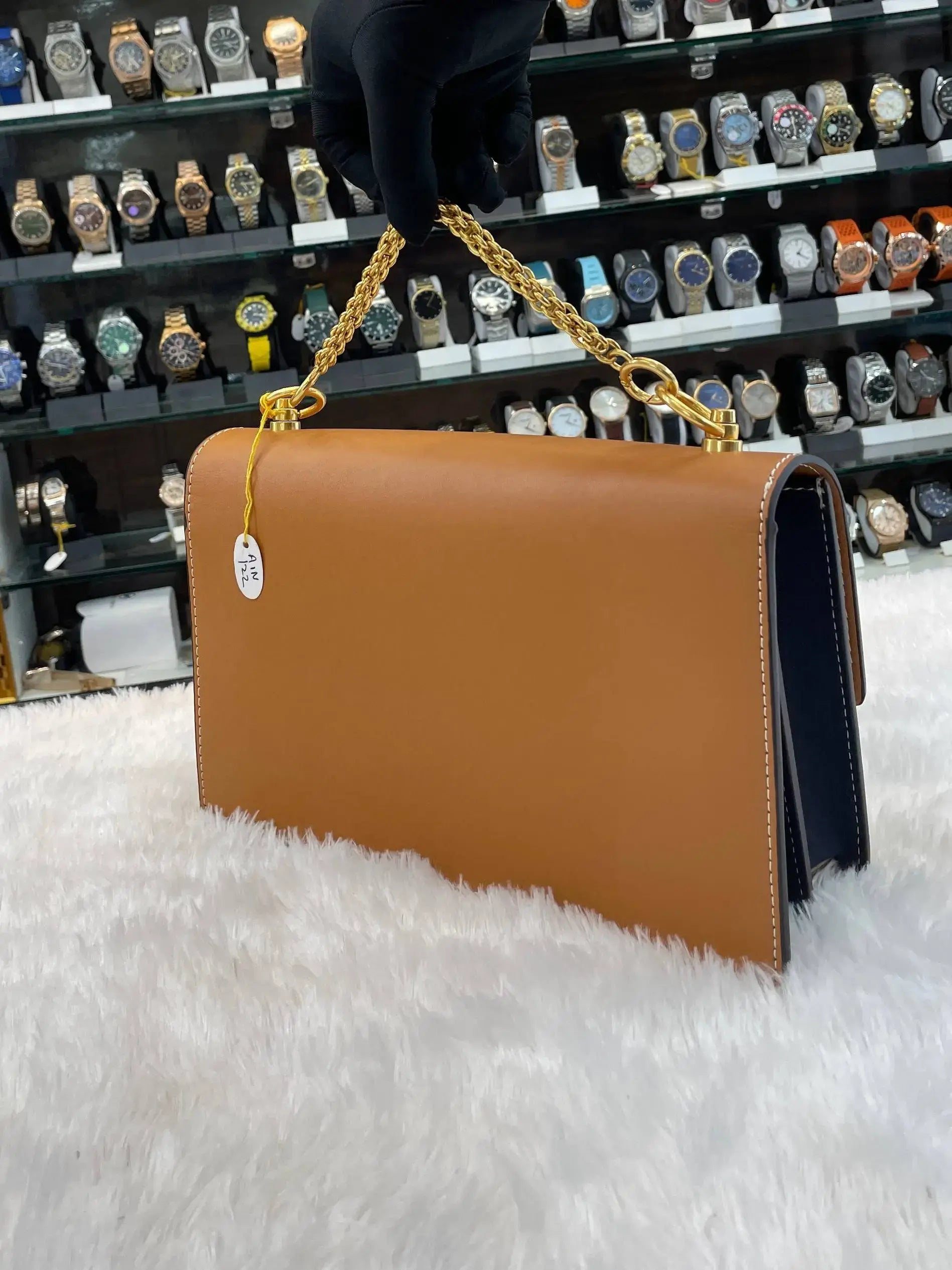 Tory burch Miller colour-block flap shoulder bag in master piece