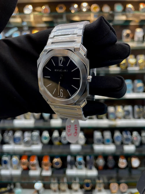 Bulgari octo finnisimo now in master piece quartz black