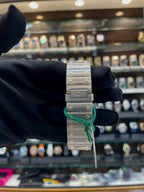 Santos de Cartier watch with a two-toned in master piece