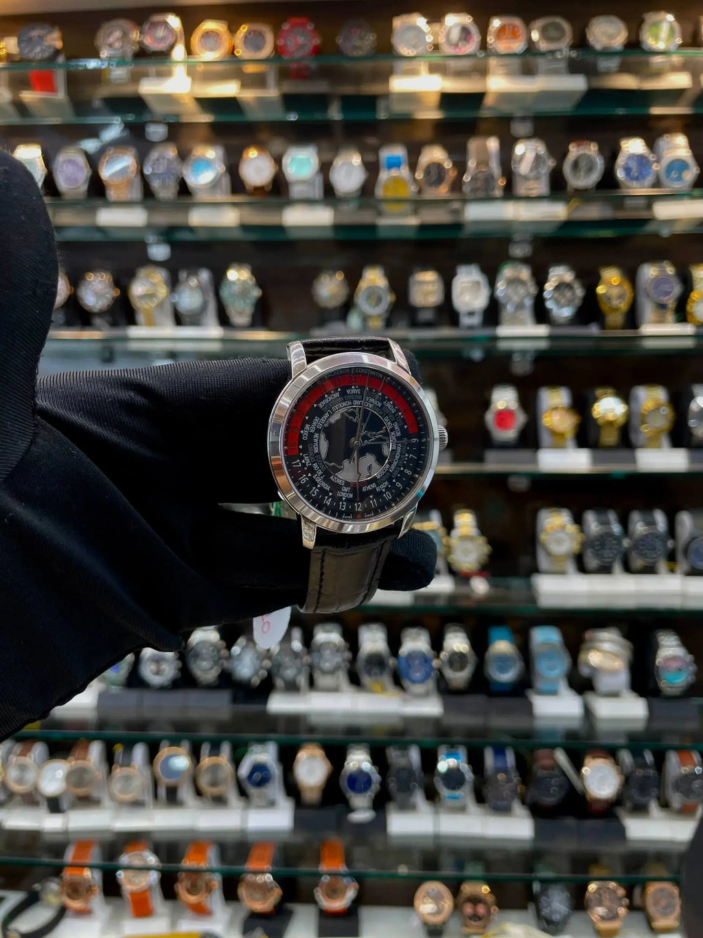 Vacheron constantin patrimony traditionelle world time in master piece