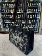 Coach horse and carriage print sling bag
