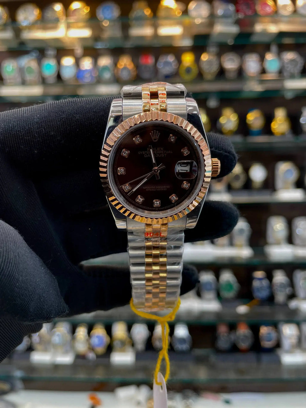 Rolex date just now in master piece for mens