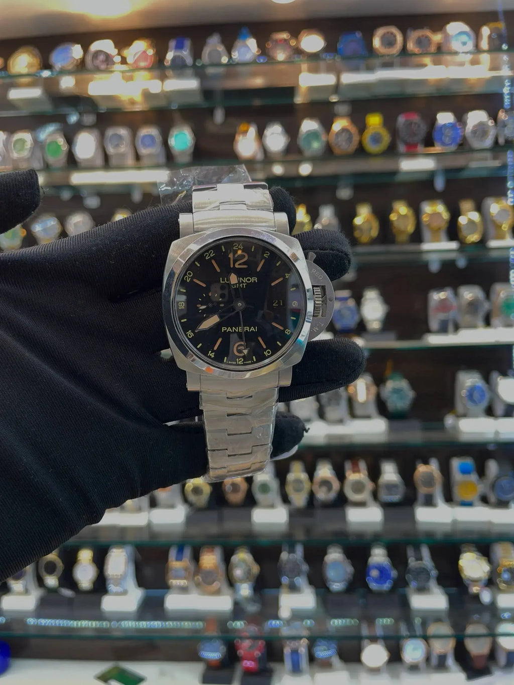 Luminor panerai 1950 gmt automatic pam00531 in master piece