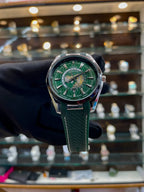 Omega seamaster world dial under budget for mens green