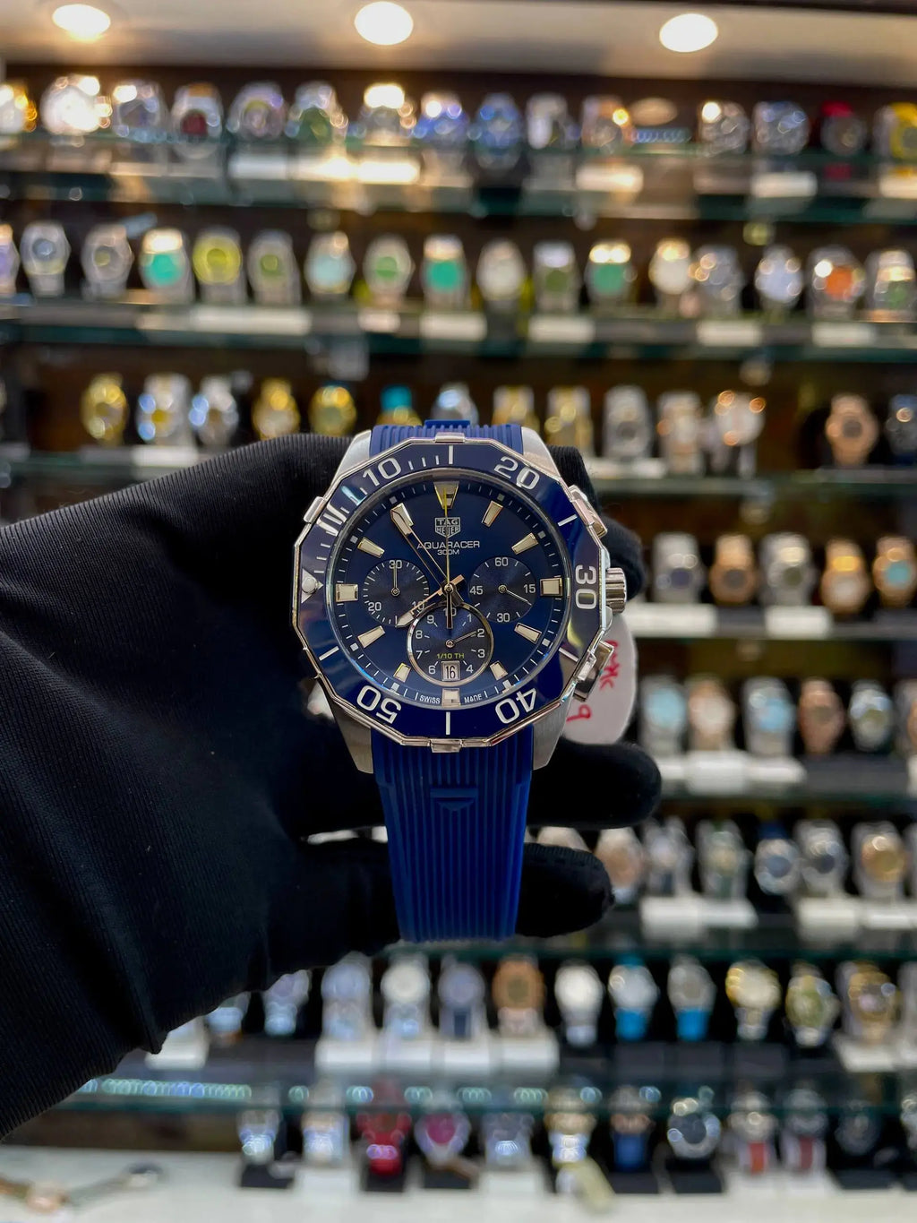 Tag heuer aquaracer 300m now in master piece silicon