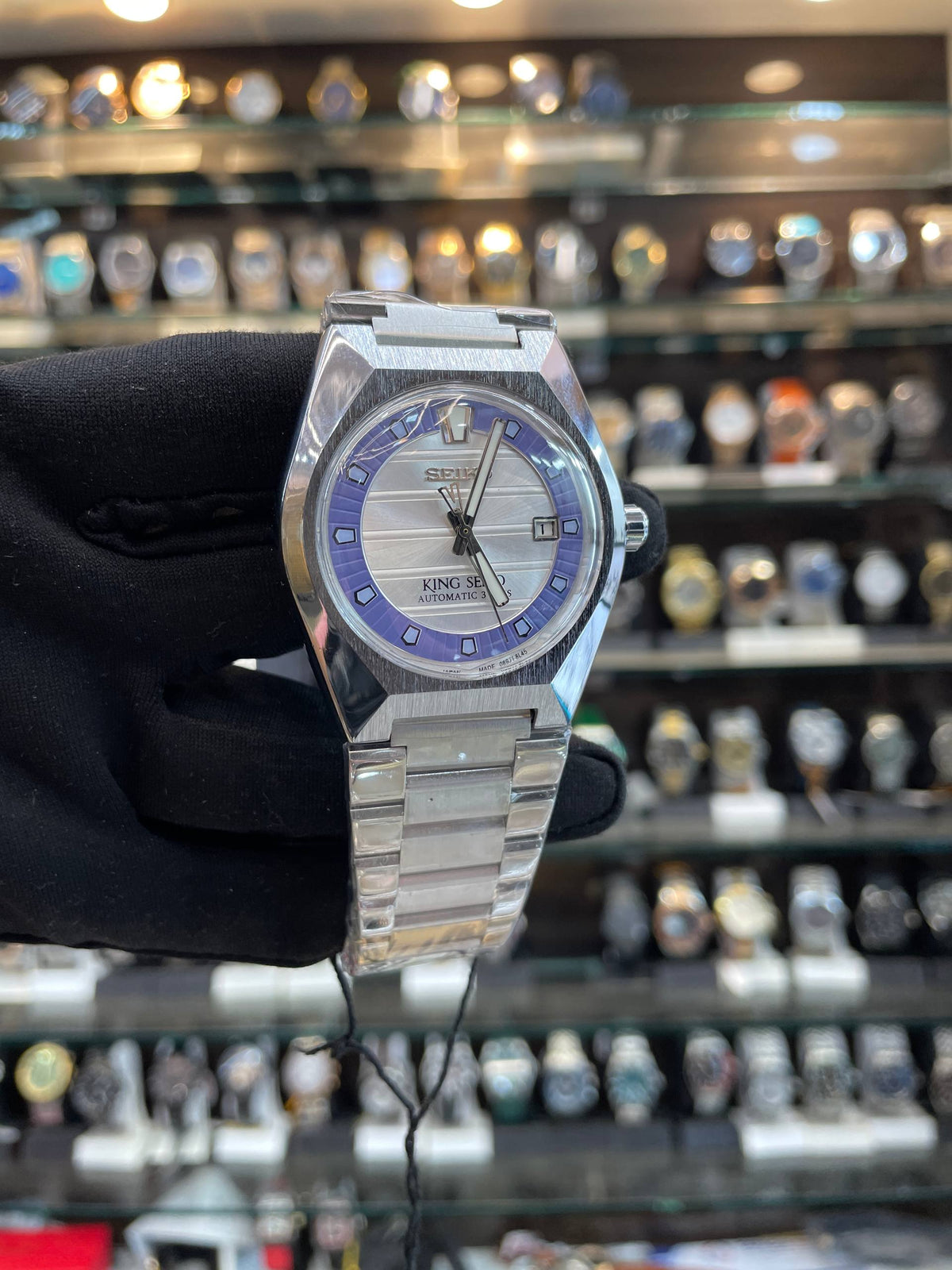 King Seiko Vanac Automatic Silver Dial Watch